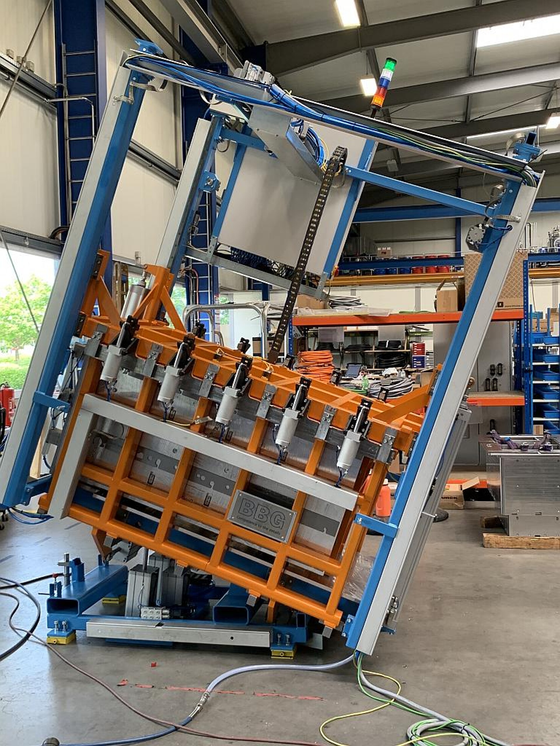 BBG fertigt vermehrt explosionsgeschützte Werkzeuge und Stützformen (im Bild) für das Schäumen von Polyurethan. (Foto: BBG)