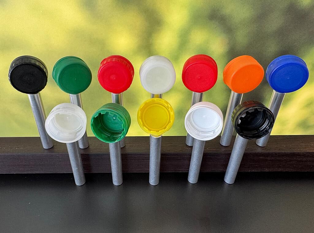 Ausschnitt aus dem umfangreichen Deckelportfolio für GME-30.40-Flaschenmündungen. (Foto: corvaglia)