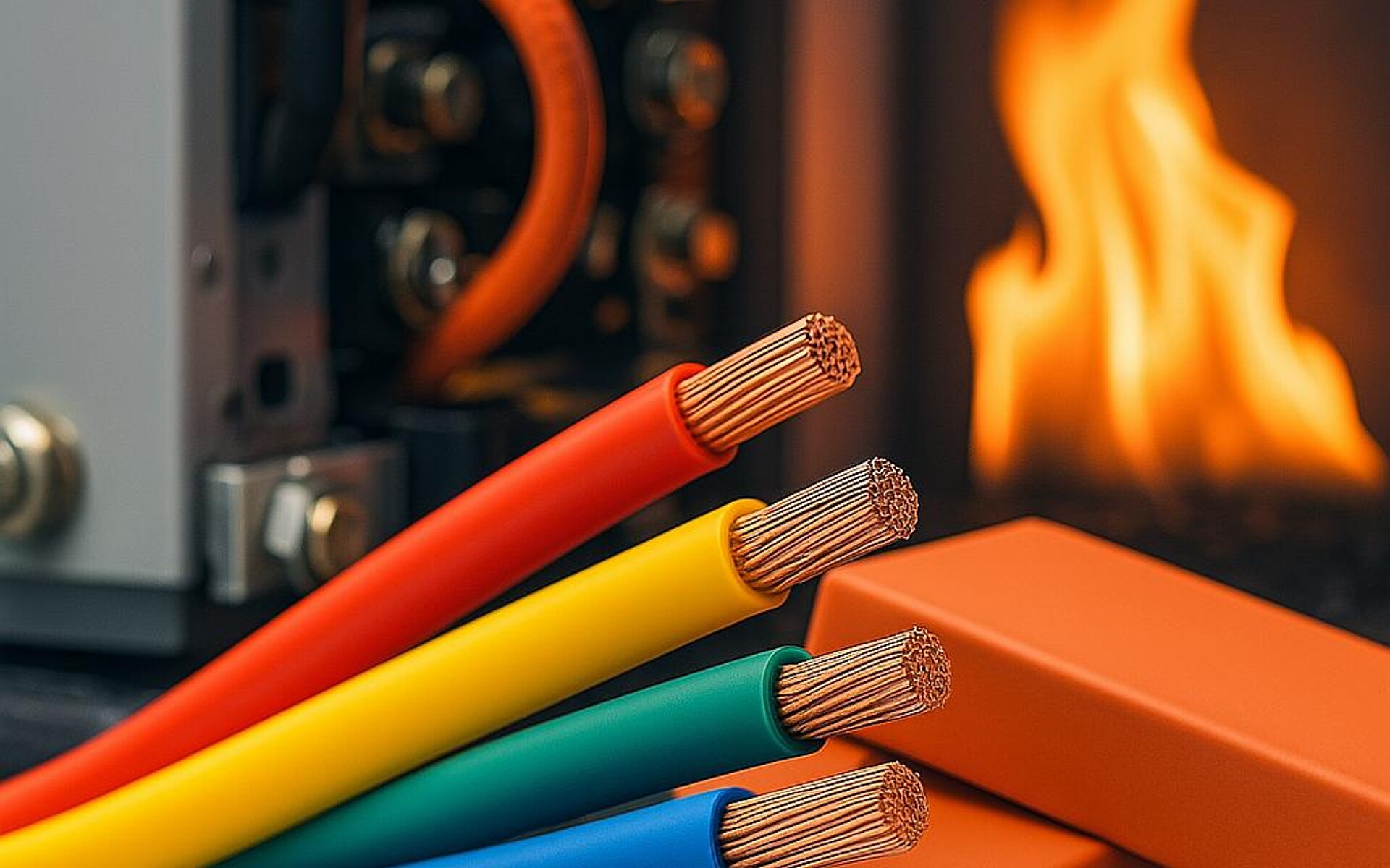Die neuen Farbmasterbatches sind speziell auf die Anforderungen an Silikonummantelungen von Elektrokabeln abgestimmt. (Foto: Delta Tecnic)