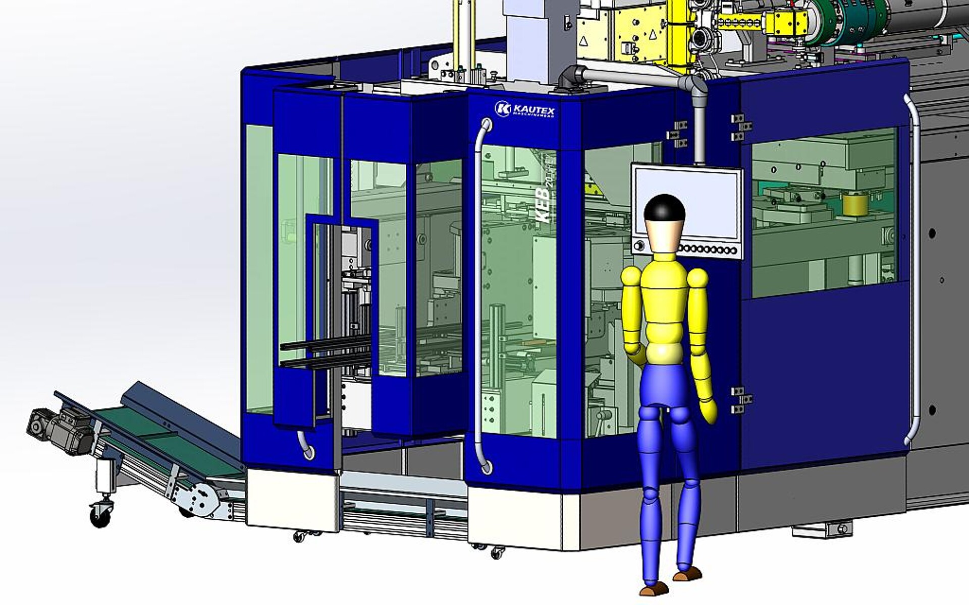Die neue KEB Grey baut auf der bewährten Plattform auf bringt einige technische Verbesserungen mit. (Abb.: Kautex)