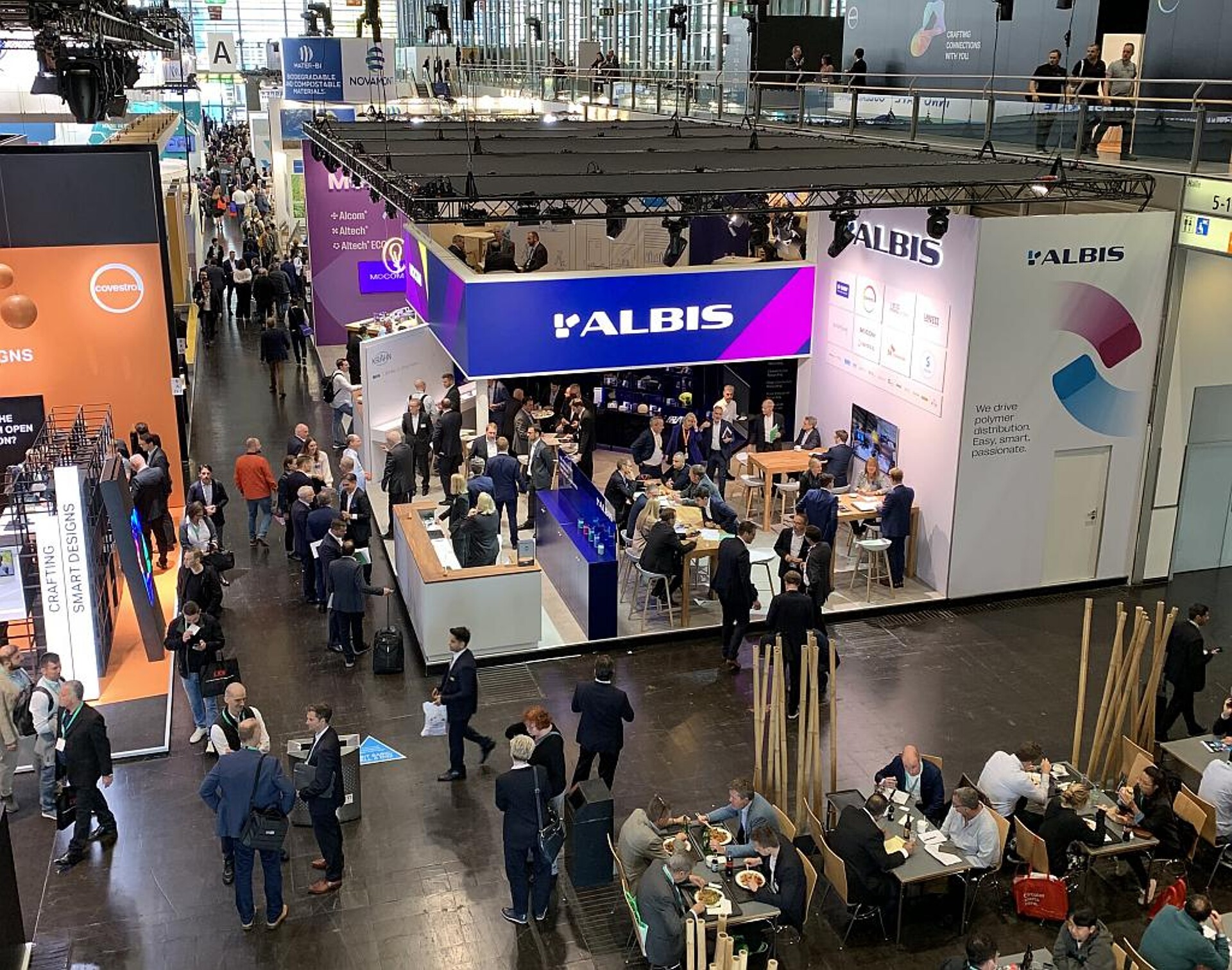 Albis wird sich wie zur K 2022 gemeinsam mit den Schwesterfirmen Mocom und Krahn Chemie präsentieren. (Foto: Albis)