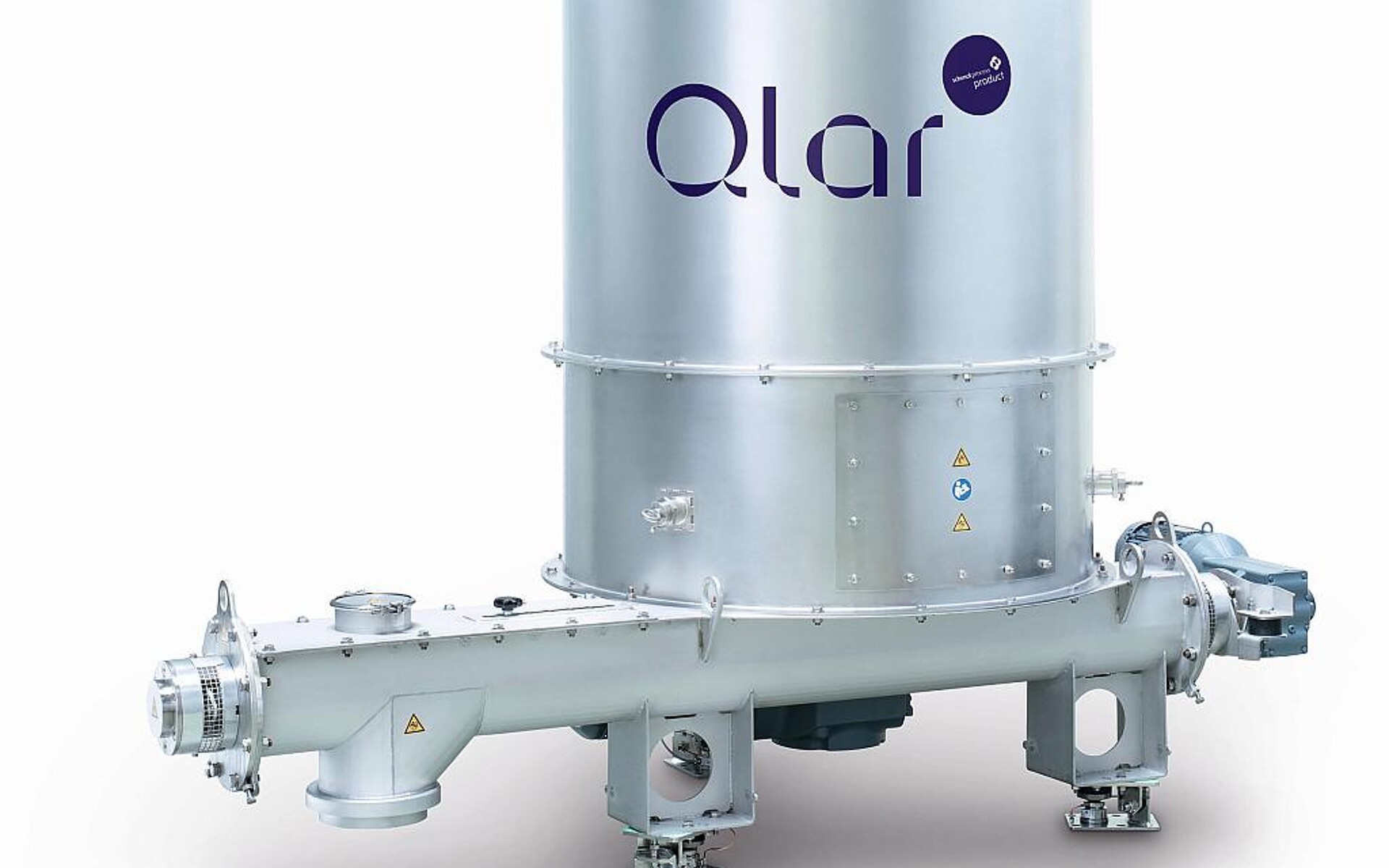 Mit dem Loss-in-Weight Feeder Simplex FB lässt sich eine große Bandbreite an Material mit unterschiedlichen Eigenschaften kontinuierlich dosieren. (Foto: Qlar)