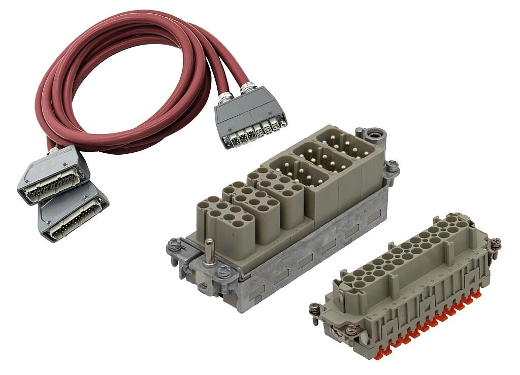 Steckereinsatz H12294/… für zwölf Regelzonen. (Foto: Hasco)