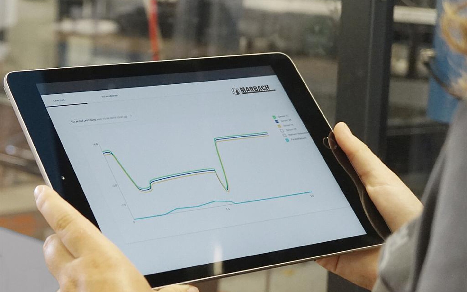 Mit der Prozessüberwachung Connect|M lässt sich die Produktivität steigern. (Foto: Marbach)