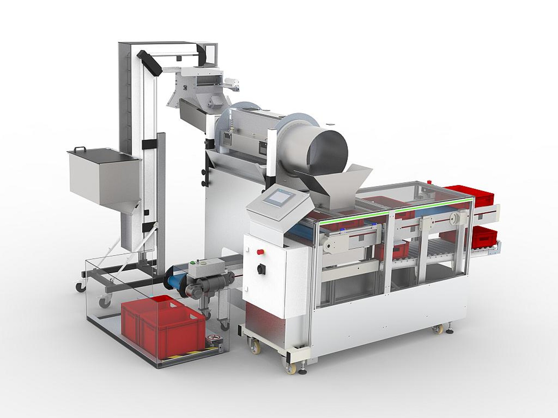 Die Lift-Pufferstation gewährleistet eine hohe Pufferkapazität bei geringem Platzbedarf. (Foto: MTF)