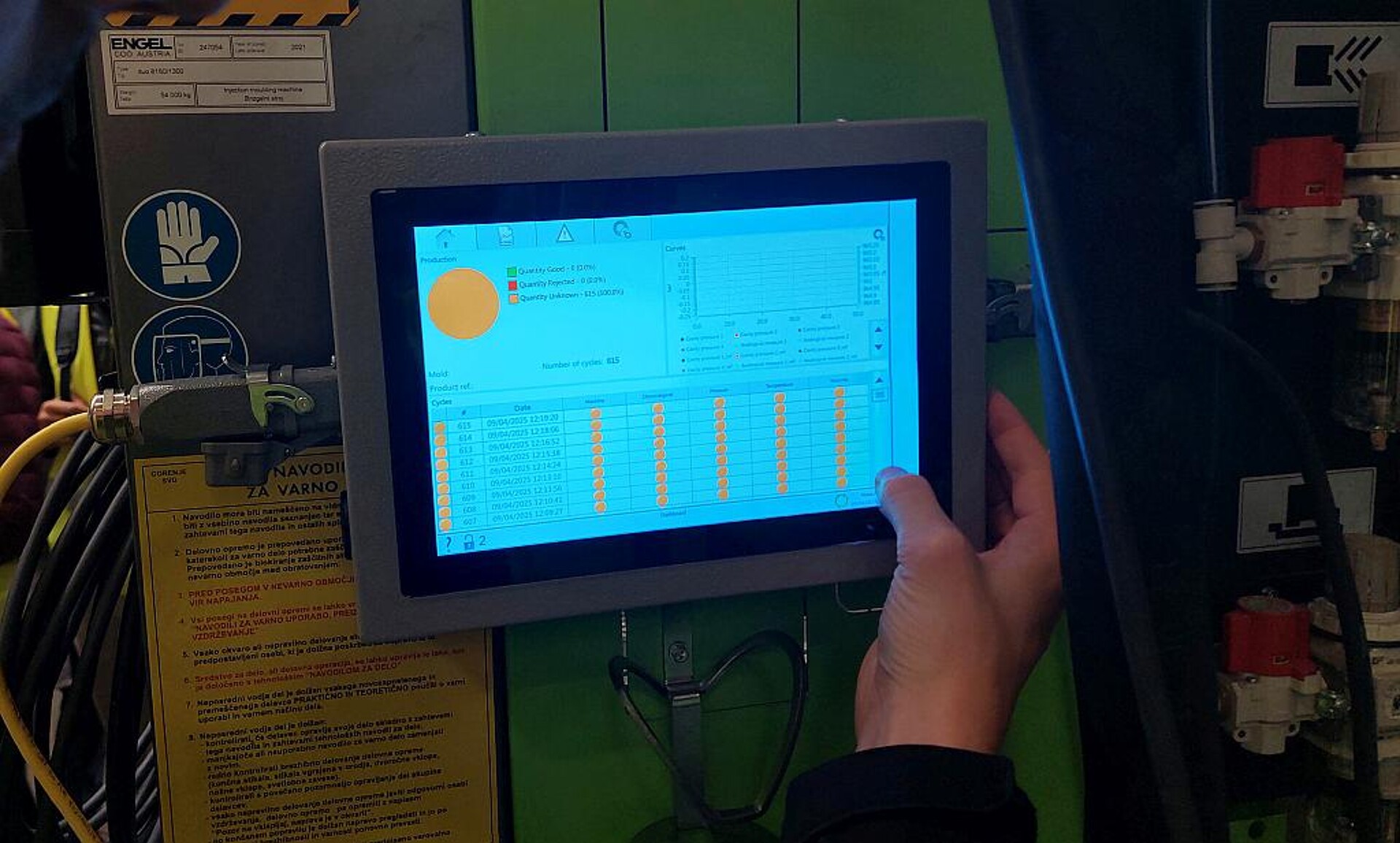 SIDAQ (Sise-Datenakquisition) ist ein autarkes Gerät zur Überwachung des Einspritzprozesses. (Foto: Sise)