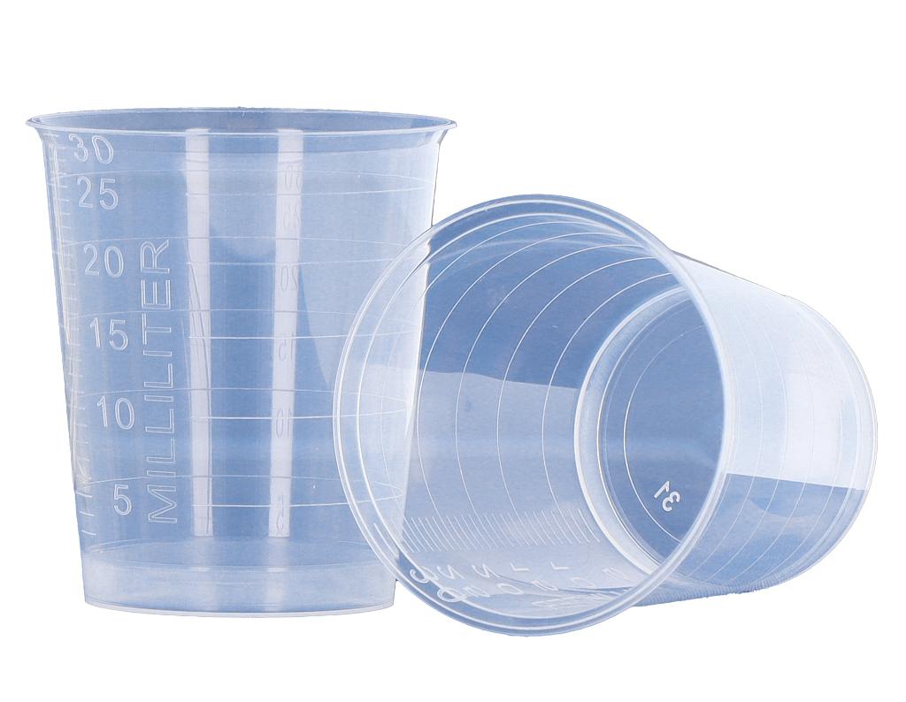 Die 30-ml-Medizinbecher werden unter Einhaltung strenger Hygieneanforderungen gefertigt. (Foto: Sumitomo (SHI) Demag)