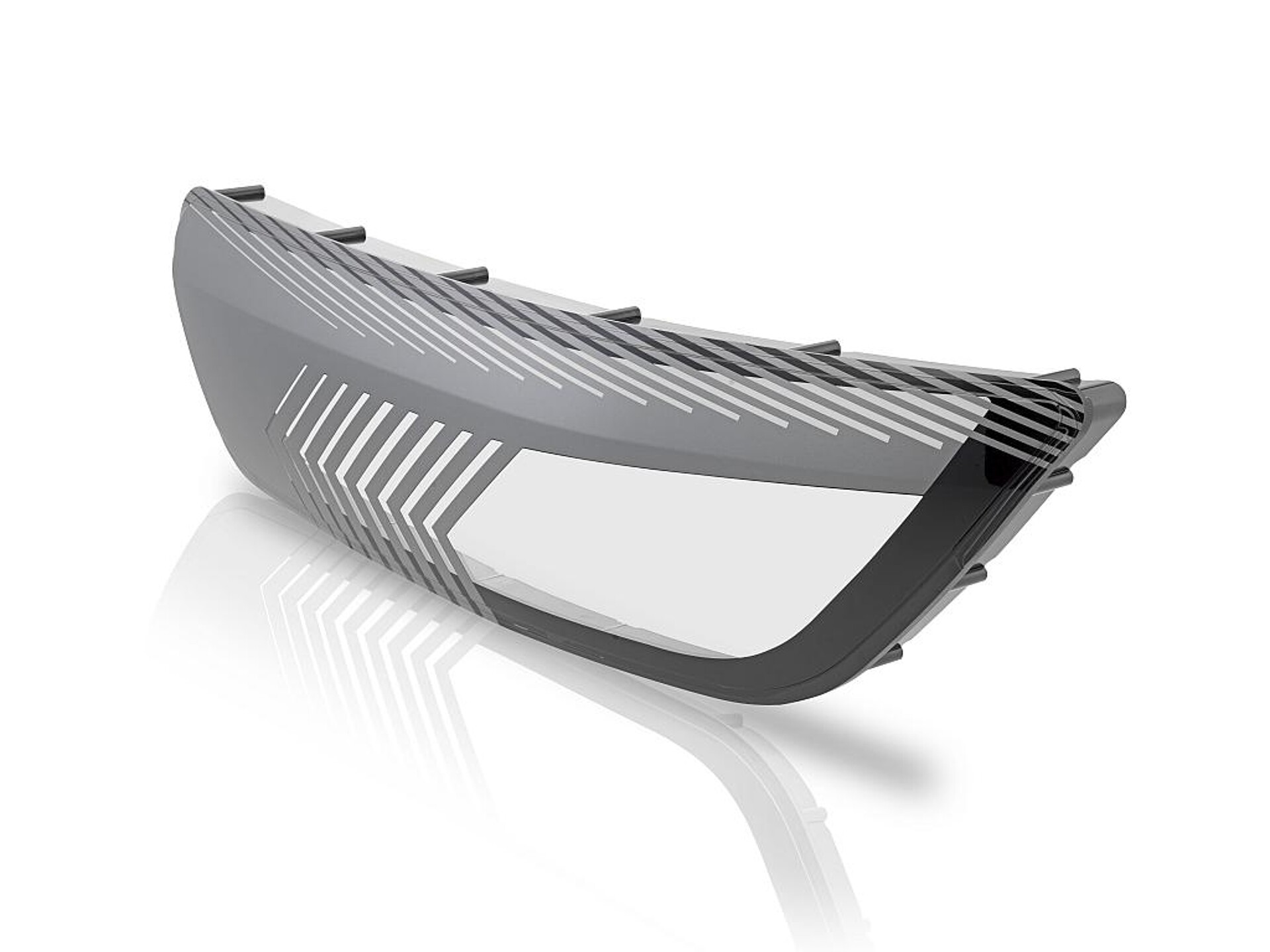 Der Frontscheinwerfer FrontIQ Light wird mit der ColorForm-Technologie hergestellt. (Foto: KraussMaffei)