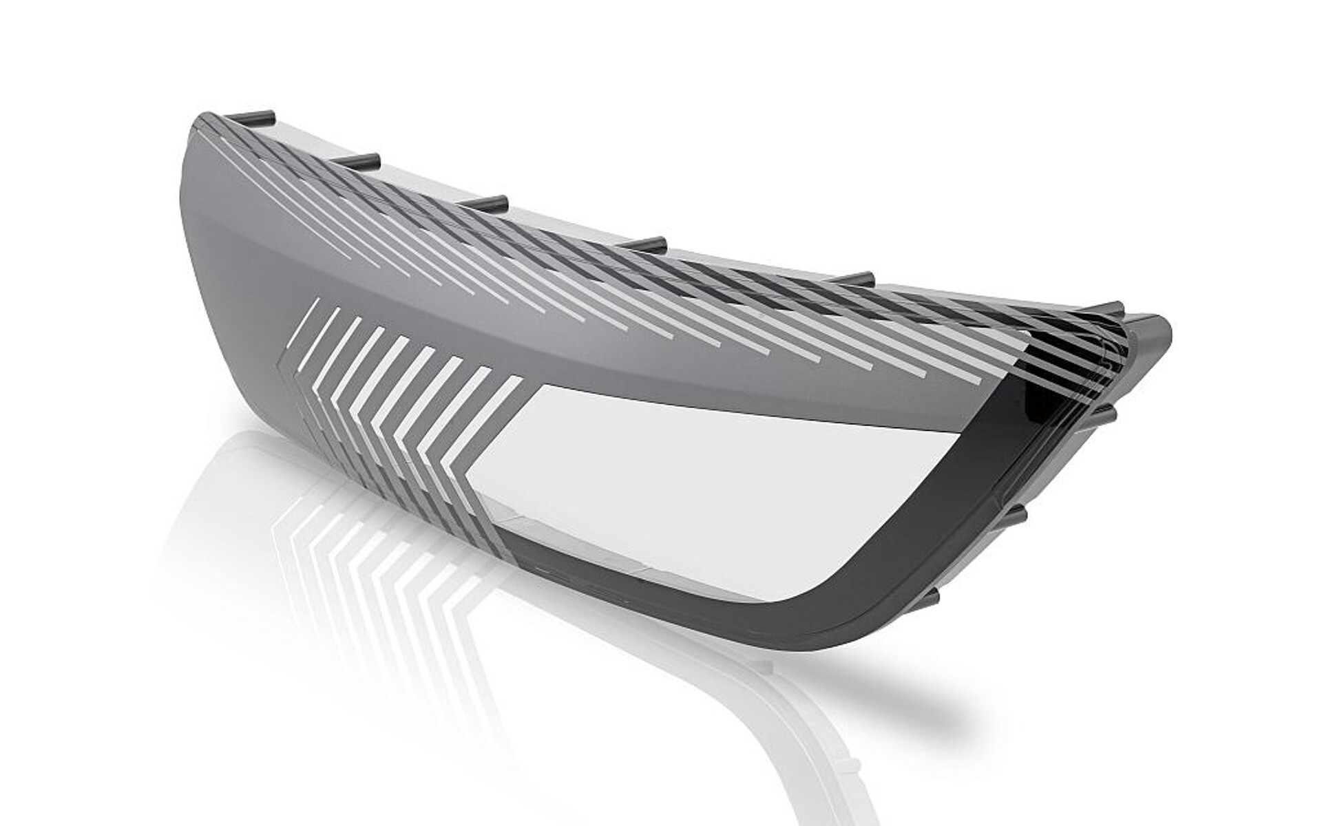 Der Frontscheinwerfer FrontIQ Light wird mit der ColorForm-Technologie hergestellt. (Foto: KraussMaffei)