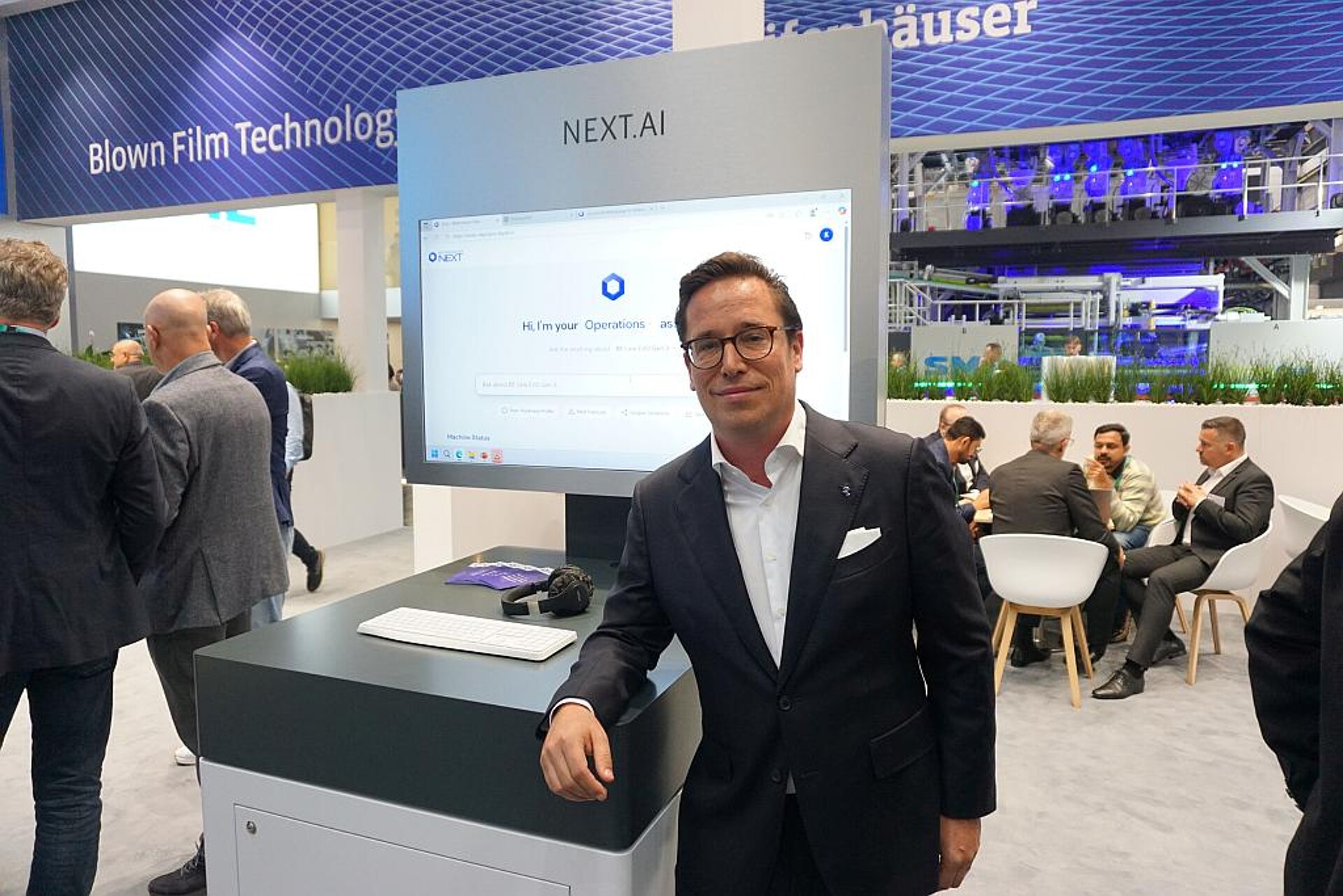 Jan Karnath, Chief Digital Officer der Reifenhäuser-Gruppe. (Foto: K-AKTEULL.de)