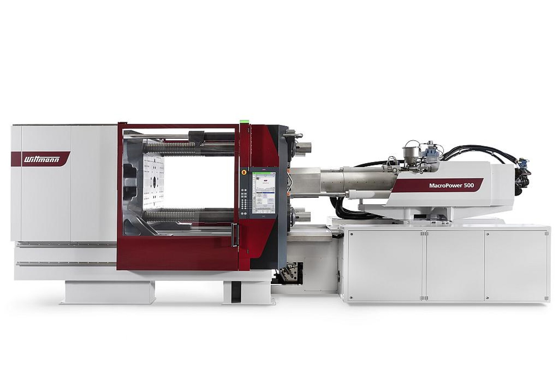 Die neue MacroPower 500/3400 mit einteiligem Maschinenkörper. (Foto: Wittmann)