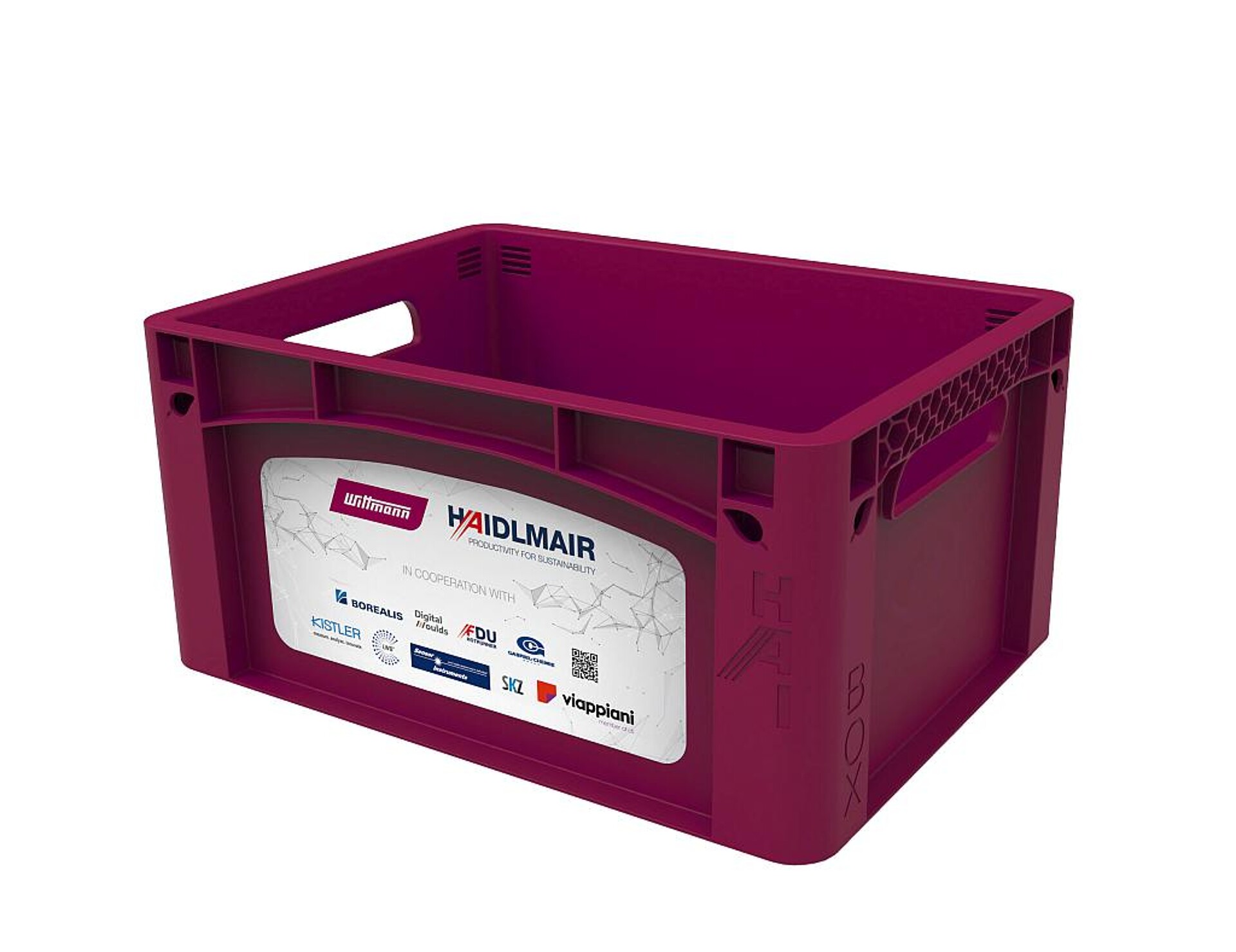 Auf der K-Messe wurde diese Haibox gefertigt. (Foto: Haidlmair)