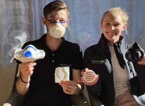 Tecnaro: Abbaubare Mehrwegmaske