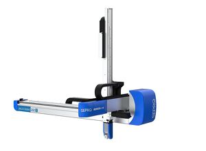 Sepro: Linearroboter mit zusätzlichen Servo-Drehachsen