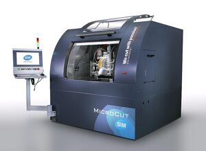 STM: Mikro-Wasserstrahlschneiden für kleinste Bauteile