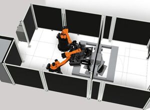 Kuka: Roboterapplikationen realistisch simuliert