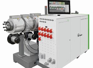 Battenfeld-Cincinnati: Konischer Doppelschneckenextruder zur Wellrohrherstellung