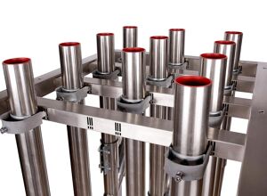 Michel Tube: Kupplungsbahnhof im Baukastensystem spart Platz und steigert Flexibilität