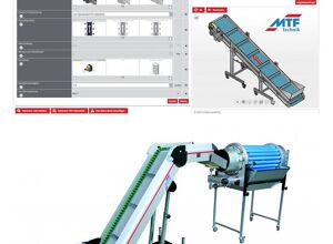 MTF: Produkt-Konfigurator jetzt auch für gerade Kleinförderbänder verfügbar