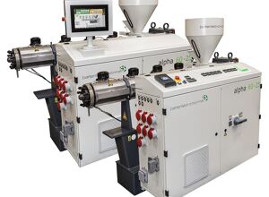 Battenfeld-Cincinnati: Kleiner flexibler Extruder für Rollladenhersteller