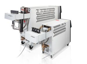 Single: Smarte Wasserverteiler ins Steuerungssystem der Temperiergeräte integriert