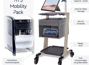 Eprom: Mobile Feuchtebestimmung für Kunststoffgranulate