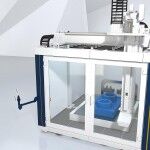 Der powerPrint eignet sich für die großformatige Objekte, etwa im Werkzeug- und Formenbau, in der Verpackungs- und Logistikindustrie oder dem Automobilbau. (Abb.: KraussMaffei)